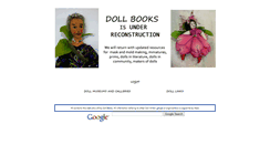 Desktop Screenshot of dollbooks.net